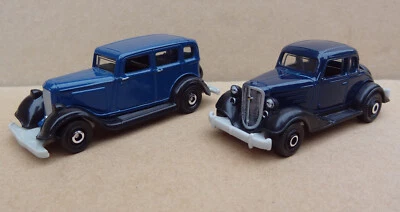 Matchbox - 1934 Chevrolet Chevy Master Coupe + '33 Plymouth [ 2x cars ] - Image 1 of 4