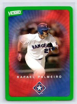 RAFAEL PALMEIRO 2003 Upper Deck Victory GREEN Parallel #95 Texas Rangers - Image 1 of 2