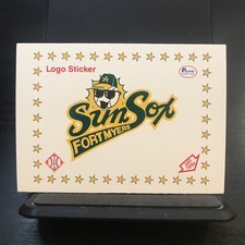 1989-90 PACIFIC SENIOR LEAGUE FORT MYERS SUN SOX LOGO STICKER