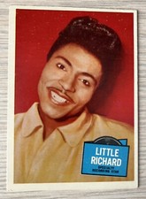 LITTLE RICHARD #35 : 1957 Topps Hit Stars Trading Card : Very Good? Excellent?