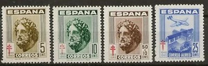 Edifil 1040/1043** Mnh Pro Tuberculosos Serie completa 1948 - Imagen 1 de 1