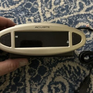 Acu-Rite 10327 Digital Clock Radio with Battery Backup Works - Picture 1 of 3