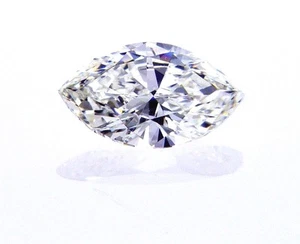 Diamond 0.81CT Marquise Cut Natural Loose Brilliant GIA Certified H Color SI1 - Picture 1 of 12