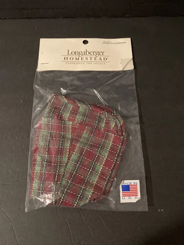 NEW Longaberger Liner for 2008 Medium Woven Memories Basket Cover