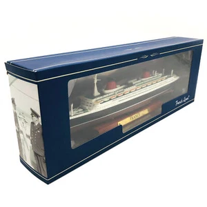 1:1250 ATLAS RMS FRANKREICH Modellschiff Dampfgarer Metall Druckguss Sammlung Geschenk Spielzeug - Bild 1 von 7