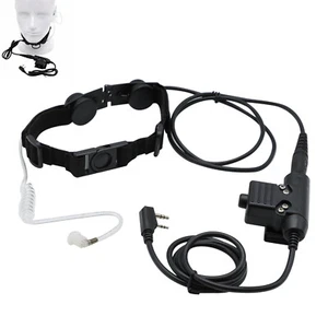 Z Tactical Throat Mic Z003 Air Tube Headset with U94 PTT for Baofeng Radio UV-5R - Picture 1 of 15