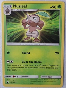 Tarjeta Pokémon Nuzleaf 13/168 casi nueva/m - Tormenta Celestial - $2 envío combinado - Imagen 1 de 2