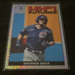 Brennan Davis 2022 HI-FI Futures Mojo Refractor - Chicago Cubs - Picture 1 of 3