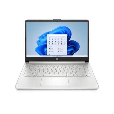HP 14s-dq5013na Laptop Intel i3-1215U 4GB RAM 128GB SSD 14" FHD Win 11 Home S - Image 1 of 4
