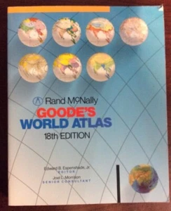 Rand McNally Goode's World Atlas 1994 Softback OldPaperMapsCom - Imagen 1 de 12