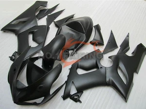 Kit de carenado negro mate carrocería para KAWASAKI NINJA ZX-6R ZX 6R 2005 2006 moldeado - Imagen 1 de 3