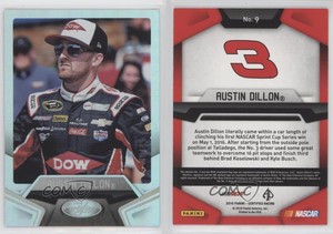 2016 Certified Mirror Silver /99 Austin Dillon #9