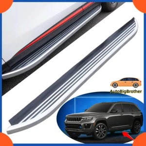 Fits for Jeep Grand Cherokee 2022-2024 Side Steps Pedal Running Board Nerf Bar - Picture 1 of 6