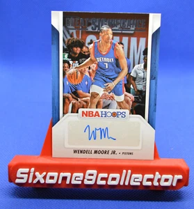 2024-25 NBA Hoops Wendell Moore Jr. Great Significance Auto Pistons #GS-WMJ - Picture 1 of 2