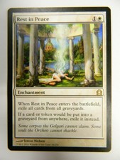 MTG Rest In Peace Return To Ravnica Rare Excellent Condition
