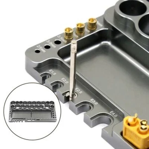 Alloy RC Tools Stand Screwdriver Organizer Base Plate for RC Boats Models - Picture 1 of 12
