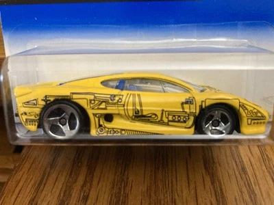 Jaguar XJ-220 1993 Hot Wheels. Raro, ¡VHTF! '99 X-Ray Cruisers Serie #4 de 4 Coches Foto 1 de 4