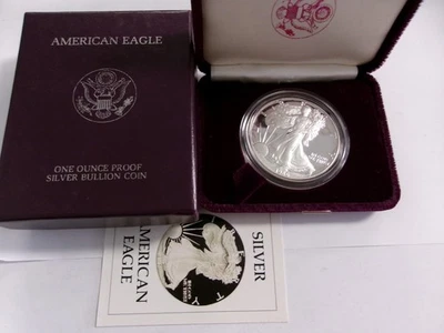 1986 American Silver Eagle Proof Coin - Image 1 of 3