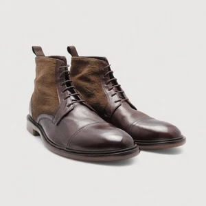 BOTAS 'RESISTENTES' DE CUERO ITALIANO HECHAS A MANO DE LUJO PAUL SMITH TALLA 8 PRECIO DE VENTA SUGERIDO POR EL FABRICANTE 495 £ - Imagen 1 de 8