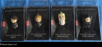 Tribe 16GB USB Flash Drives, Game of Thrones, 4 Assorted Packs, #129344 - Image 1 of 2