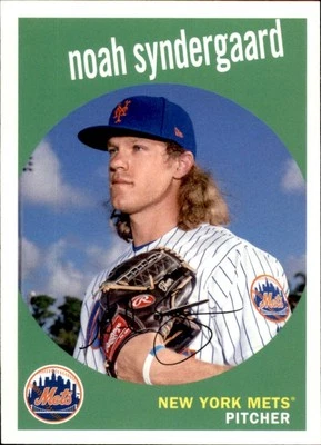 2018 Topps Archives #2 Noah Syndergaard New York Mets - Image 1 of 2