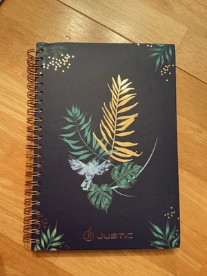 JUBTIC Password Book with Alphabetical Tabs Spiral Bound - 5.2" X 7.6" Hardcover - Image 1 of 2