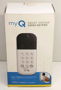 Chamberlain • Tastiera video garage MyQ • Bianca VKP1-MYQ • Funzionante a batteria • Nob - Foto 1 di 6