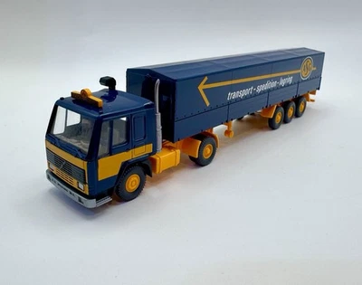 Wiking Volvo FL10 semirremolque ASG transporte escala 1:87/HO 27519 Foto 1 de 4