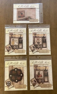 Buttermilchbecken Muster Set: Pilgerhut, Mai, Blume, Ananas, Vogel Basteln - Bild 1 von 13