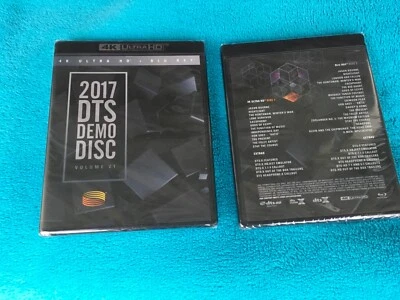 2017 DTS Demo Disc Vol.21 4K Ultra HD DTS:X / DTS-Master + 1 BluRay Selten Neu - Bild 1 von 4
