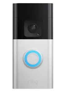 Ring Battery Video Doorbell Plus Colour Night Vision B09WZBVWL9 Nickel C Grade - Picture 1 of 6