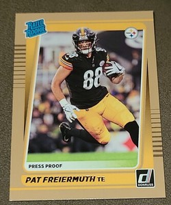 2021 Panini Donruss Rated Press Proof  Pat Freiermuth #281 Rookie RC