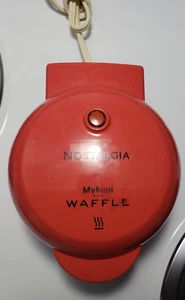 Nostalgia MWF5AQ MyMini Personal Electric Waffle Maker, hash browns - Picture 1 of 2