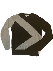 Metropolitan View Men’s Cotton Sweater Pullover Black/ Heather Sz Small NWT $60 - Picture 1 of 4