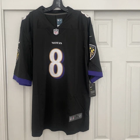 Brand New Baltimore Ravens Lamar Jackson Jersey With Tags - Size Men’s XL Cover
