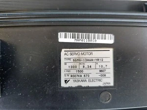 Yaskawa AC Servo Motor - SGMG-13AWA-YR12 - Picture 1 of 6