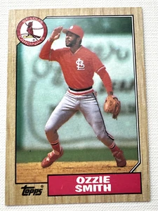⭐🦄 1987 Topps - Ozzie Smith #749 MLB Baseball Card - St. Louis Cardinals🆓📦 - Picture 1 of 2