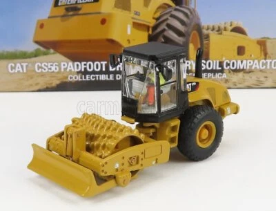 MODELLINO MEZZI CANTIERE STATICO CATERPILLAR CATCS56 RULLO VIBRANTE SCALA 1/87 - Immagine 1 di 4