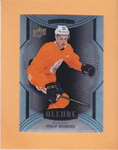 PHILIP BROBERG 2020-21 UPPER DECK ALLURE ROOKIE BLUE #138 EDMONTON OILERS NM-MT - Imagen 1 de 2