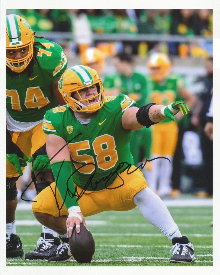 JACKSON POWERS-JOHNSON - Signed/Autographed - OREGON DUCKS - 8x10 Photo w/COA - Image 1 of 1