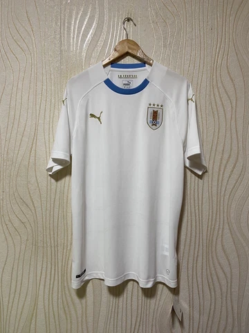 URUGUAY 2018 2019 AWAY FOOTBALL SHIRT SOCCER JERSEY PUMA 752577-02 sz XL MEN WHI Cover