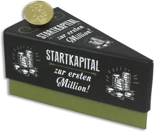 Caja de regalo CAPITAL INICIAL AL PRIMER MILLÓN tarta regalos dinero dinero - Imagen 1 de 6
