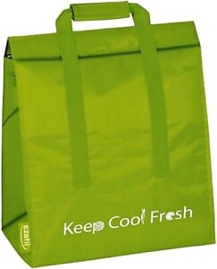 EZetil Kühltasche Cool Fresh 26 grün Einkaufs-Kühltasche  + 2  440g Kühlakkus