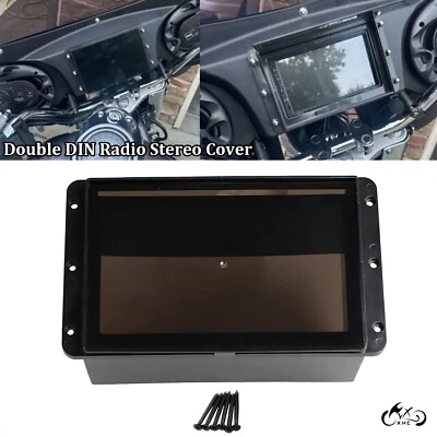 Marine Splash Cover Double DIN For Motorcycles Slingshots Polaris Cars Boats ATV Foto 1 de 4