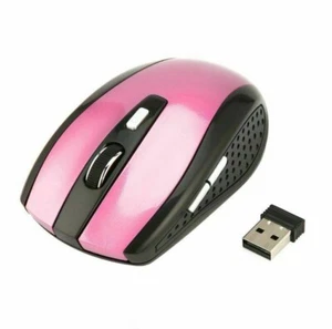2.4GHz Wireless Optical Mouse Mice & USB Receiver For PC Laptop Computer DPI NEW - Picture 1 of 16