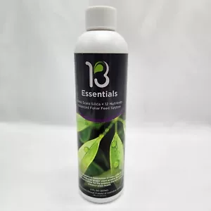 13 Essentials Foliar Feed System 8oz Plants Nano Scale Silica Fertilizer Growth - Picture 1 of 8