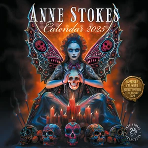 Anne Stokes 2025 Calendar - Official 16 Month from Sept 2024 - 30 x 60cm - Bild 1 von 3