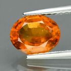 &#9733;&#9733;   Rare !! Hessonite Orange Du Sri Lanka : 1,22 Carat &#9733;&#9733; P205.129T