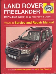 LAND ROVER FREELANDER,GS,ES,S,XEi,SE,XS,XDi,TD4,KALAHARI,HAYNES MANUAL 1997-2003 - Picture 1 of 1