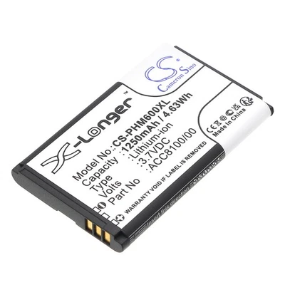 CS CAMERON SINO Battery for Philips DPM6000,DPM7000,DPM8100,DPM8500,Pocket Memo DPM8000,ACC8100